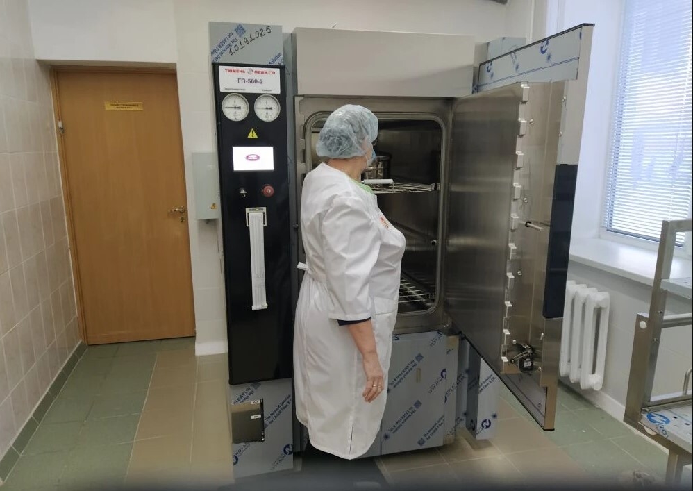 Пензенский госпиталь ветеранов получил современный стерилизатор